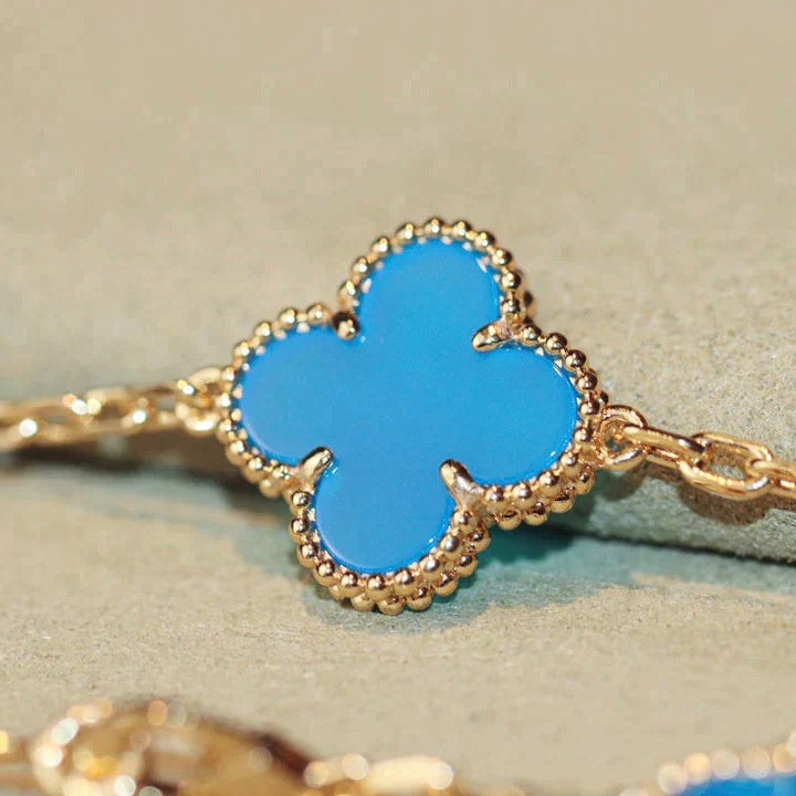 Mysitc CLOVER 20 MOTIFS TURQUOISE GOLD