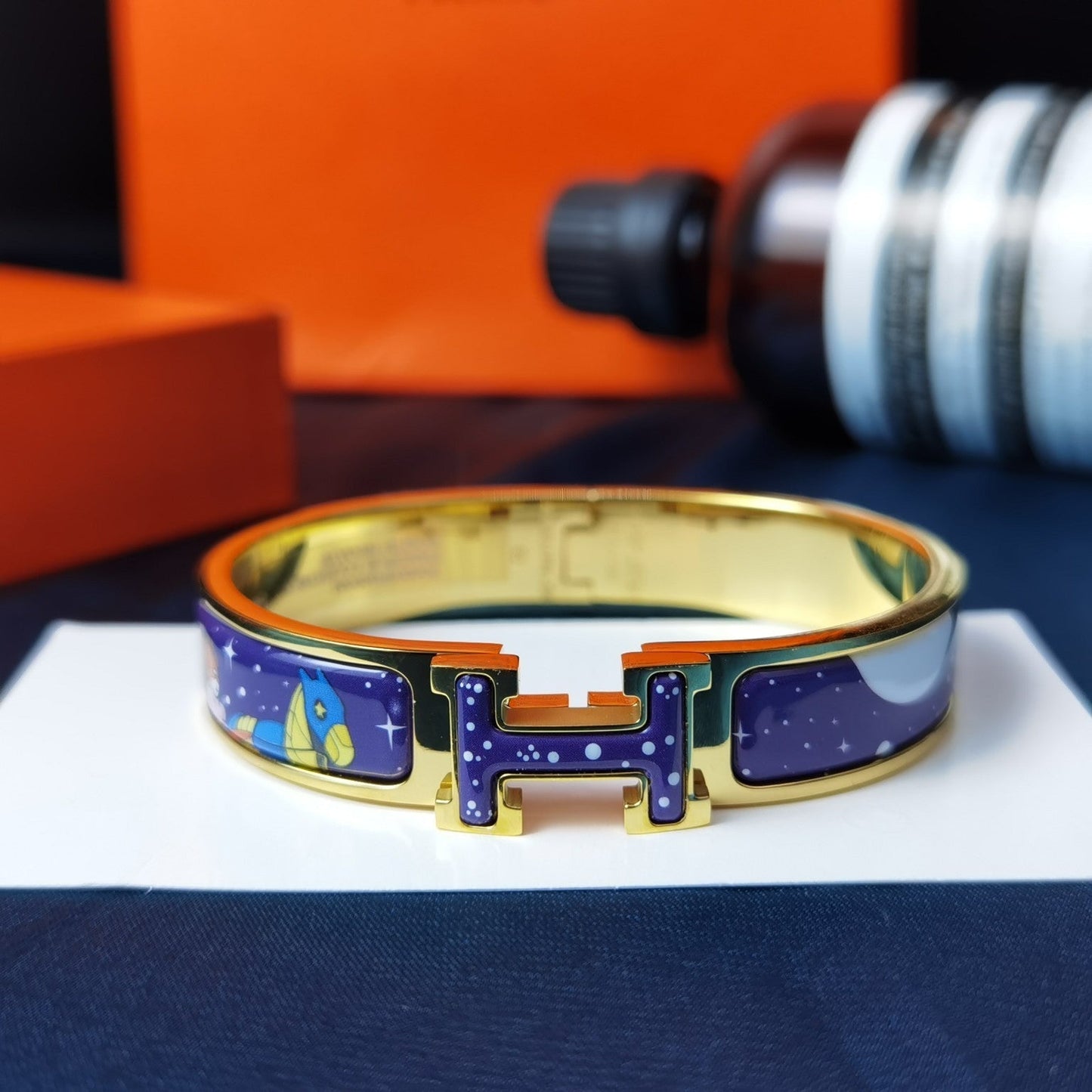 [Mystic]H STAR AND MOON BRACELET 12MM