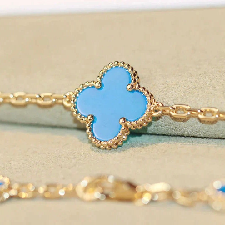 [Mystic]CLOVER 20 MOTIFS TURQUOISE GOLD