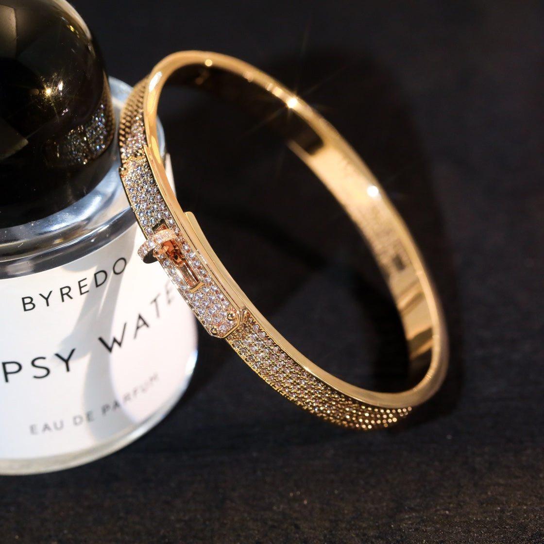 [Mystic]KELLY BRACELET DIAMOND PAVED