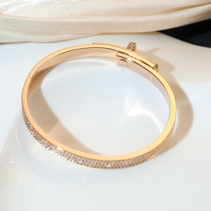 [Mystic]KELLY BRACELET DIAMOND PAVED