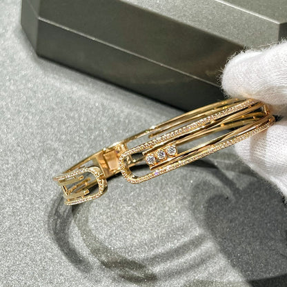 [Mystic ]MOVE 10TH PAVED DIAMOND BRACELET