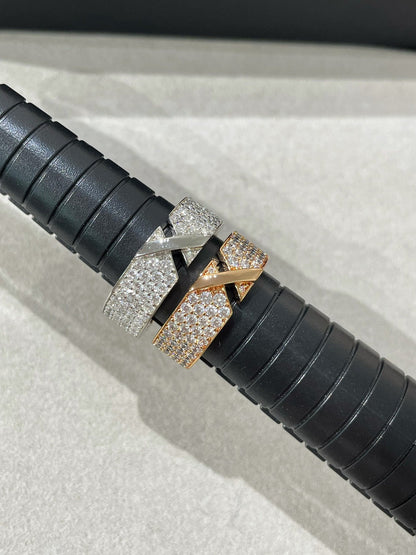 [Mystic]LIENS EVIDENCE  DIAMOND PAVED RING