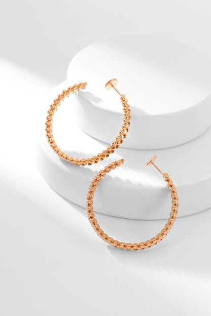 [Mystic]CLASH HOOP EARRINGS