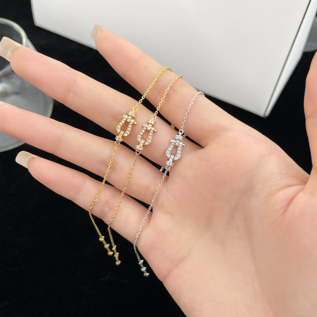 [Mystic]FORCE 10 FULL DIAMOND BUCKLE CHAIN LINK MINI MODEL