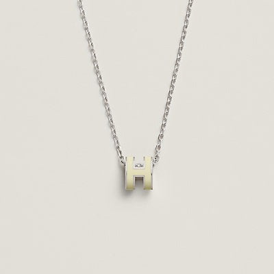 [Mystic]HM CLIC YELLOW ENAMEL GOLD NECKLACE
