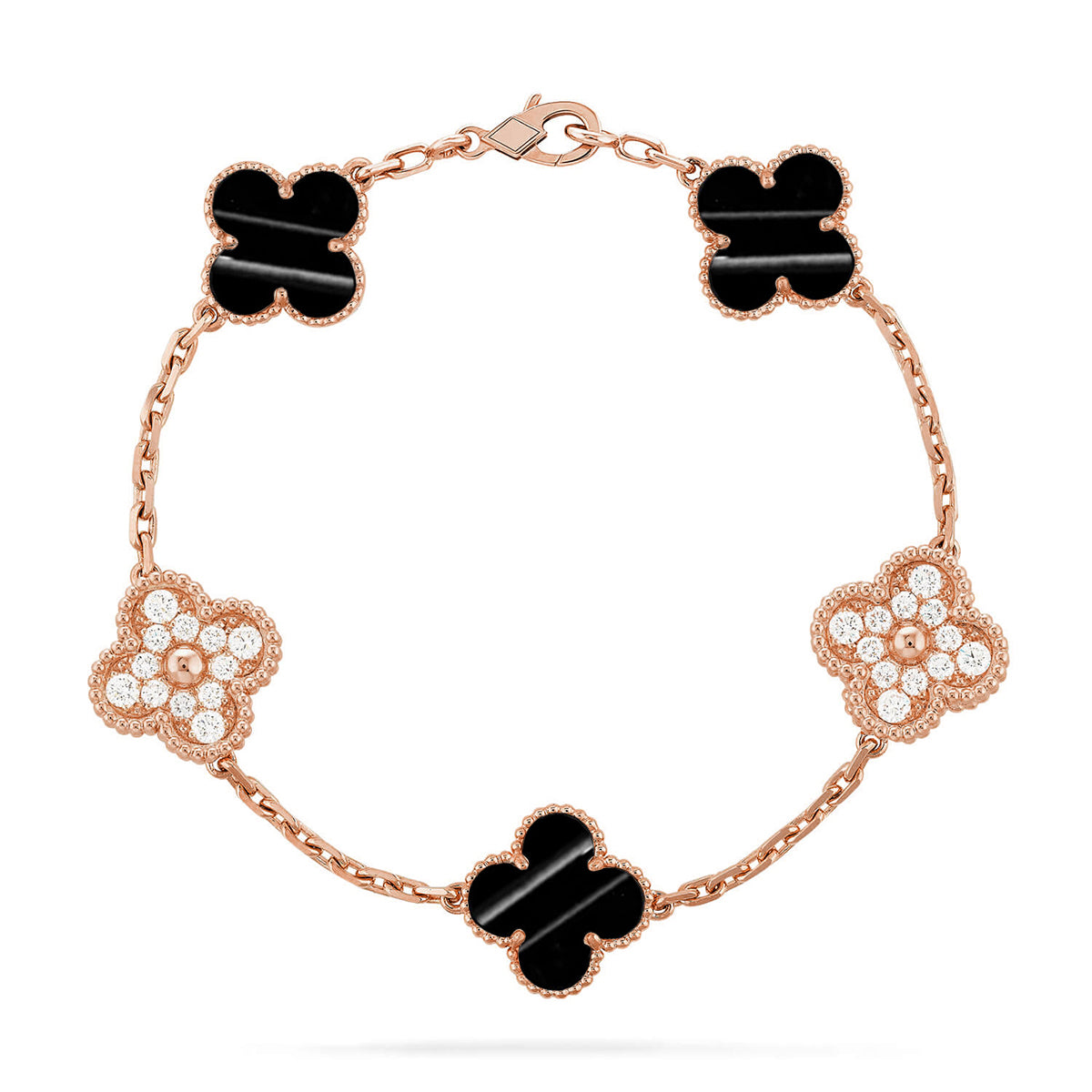 [Mystic] CLOVER 5 MOTIF PULSAR STONE BRACELET COLLECTION