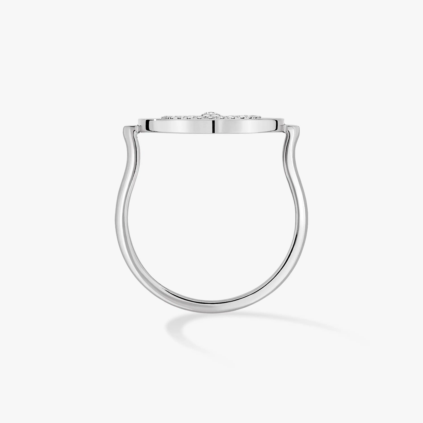 [Mystic ]Mystic MOVE PAVED SILVER DIAMOND RING