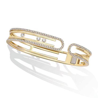 [Mystic ]MOVE 10TH PAVED DIAMOND BRACELET
