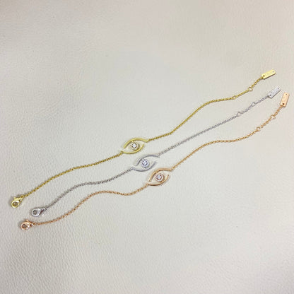 [Mystic ]Mystic Eye Pave-Set Diamond Bracelet