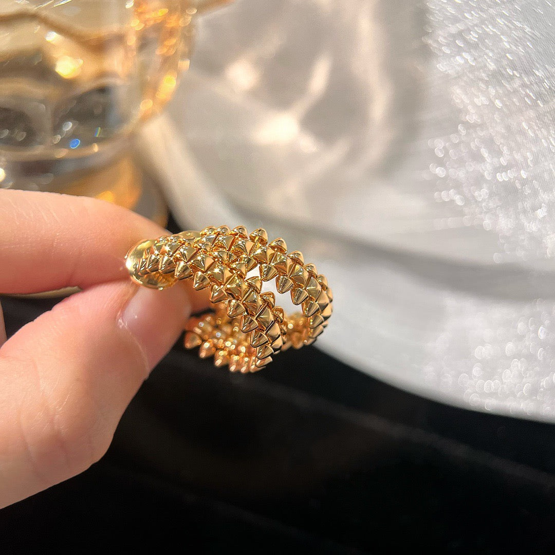 [Mystic]CLASH SMALL HOOP EARRINGS