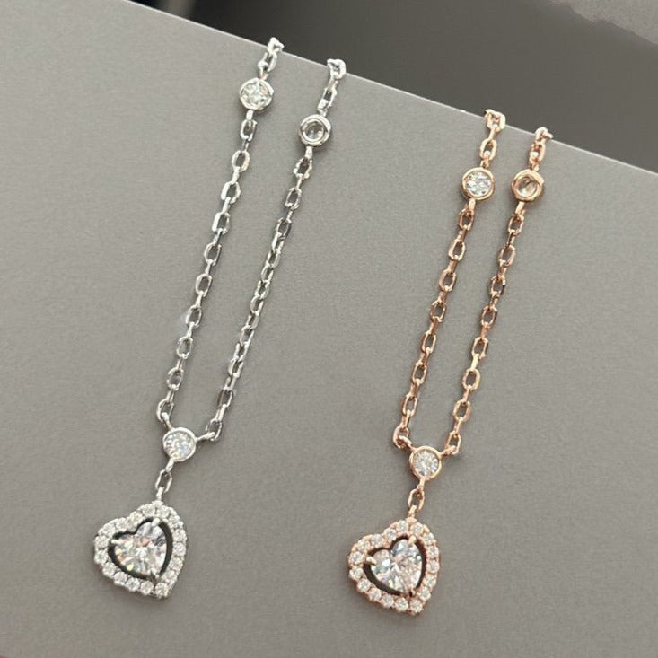 [Mystic ]JOY HEART DIAMOND NECKLACE