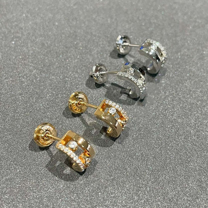 [Mystic ]MOVE ROMANE EARRINGS DIAMOND