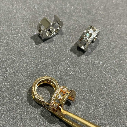 [Mystic ]MOVE ROMANE EARRINGS DIAMOND