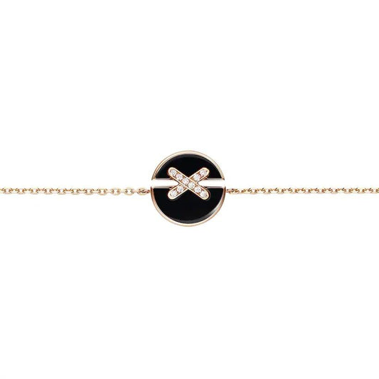 [Mystic]JEUX DE BRACELET ONYX PINK GOLD DIAMOND