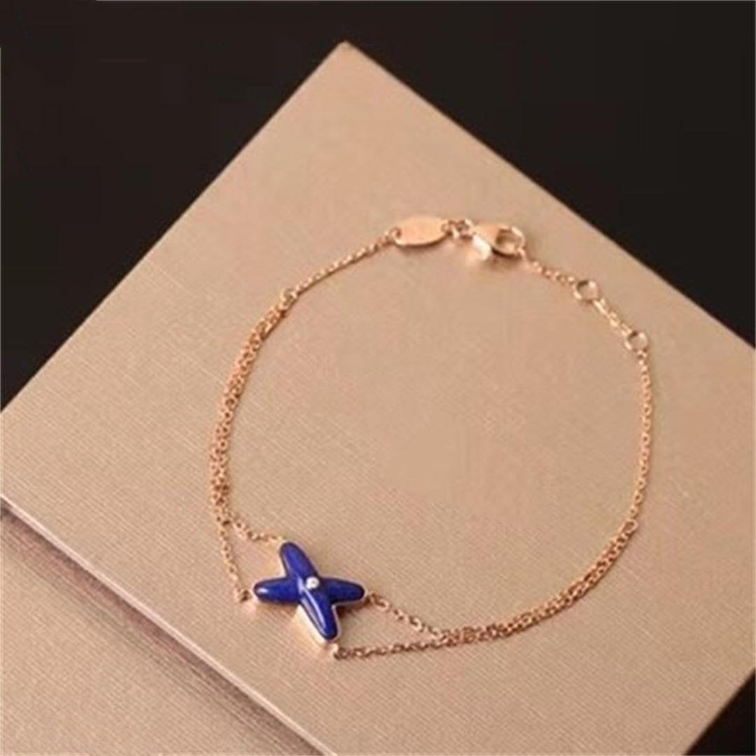[Mystic]Hollow Design Four-Leaf Clover Flower Shape Ring