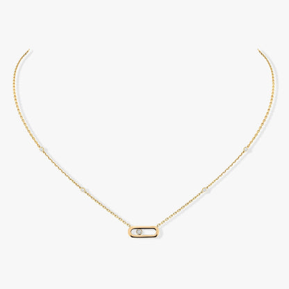 [Mystic ]MOVE UNO DIAMOND NECKLACE