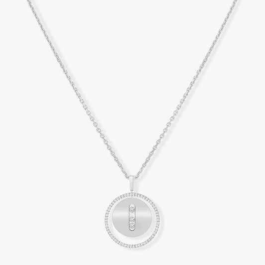 [Mystic ]Mystic MOVE MM SILVER DIAMOND NECKLACE