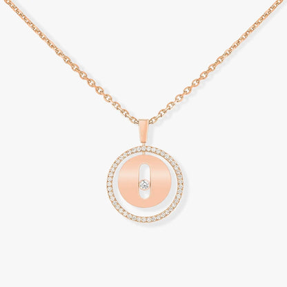 [Mystic ]Mystic MOVE PM NECKLACE PINK GOLD DIAMOND