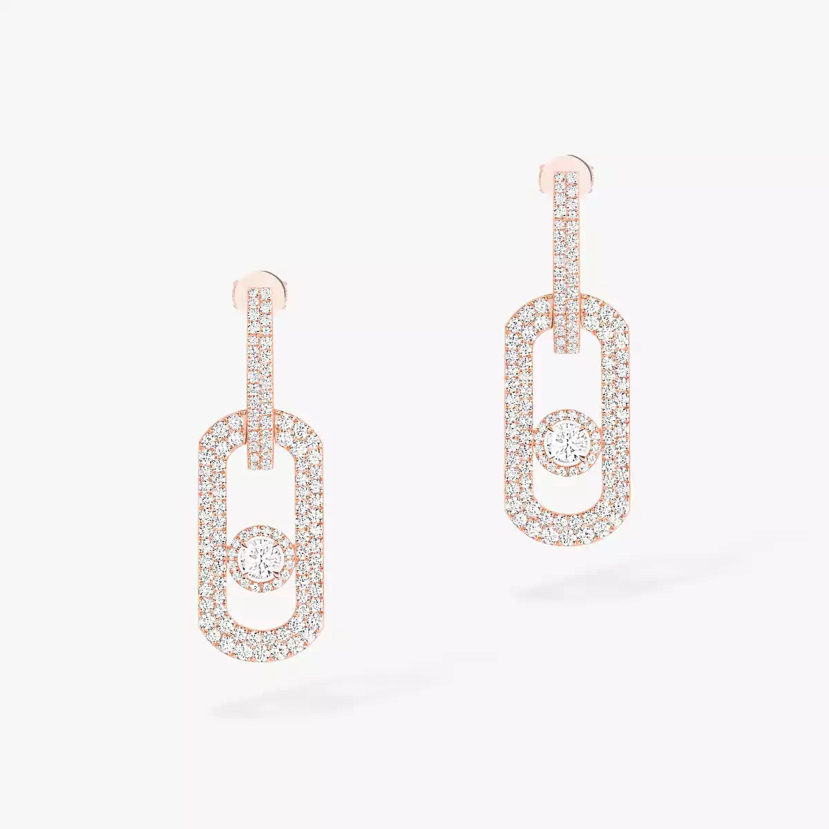 [Mystic ]So Move XL Pave_-Set Diamond Pendant Earrings