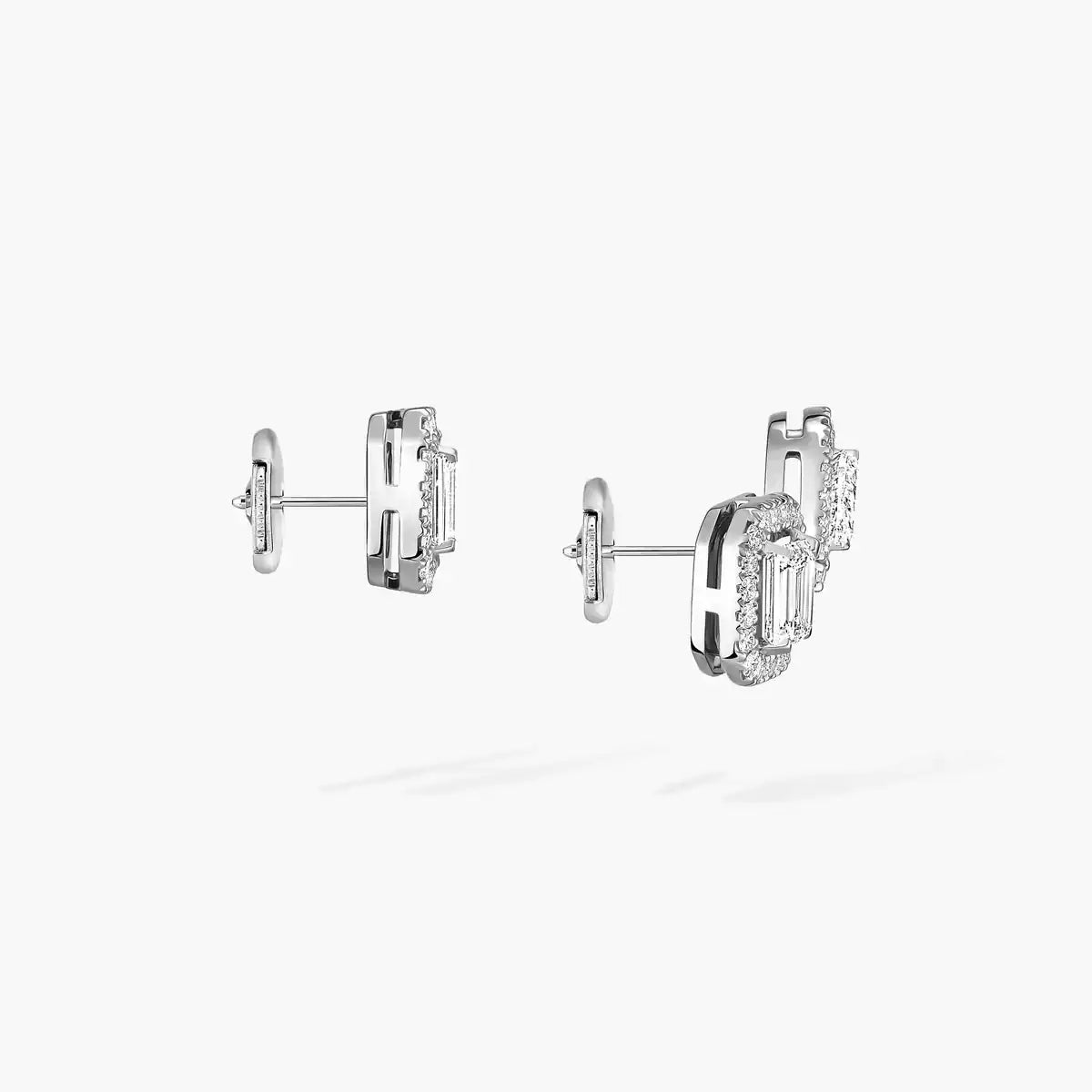 [Mystic ]Diamond Earrings 0,10ct My Twin 1+2
