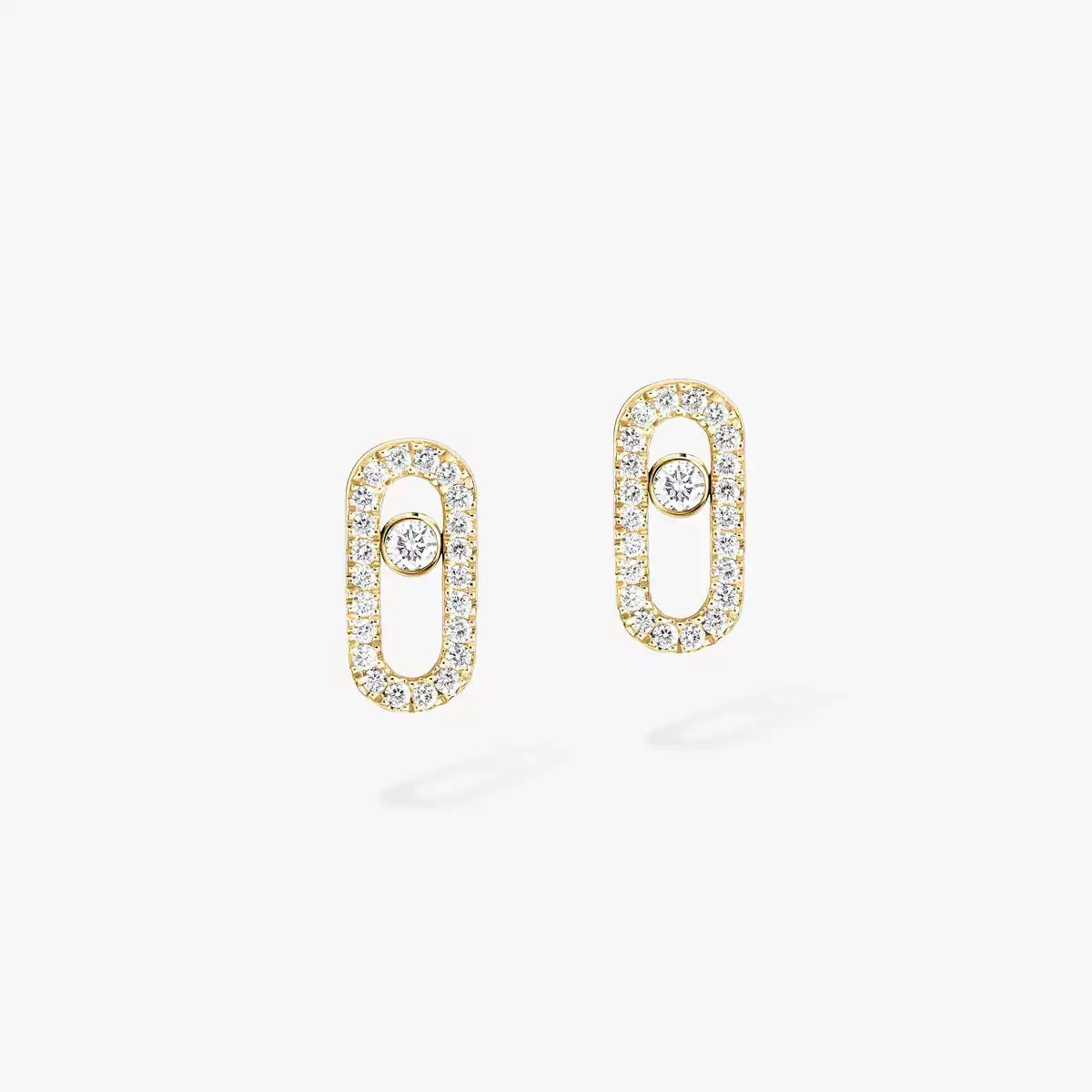 [Mystic ]Move Uno Diamond Earrings
