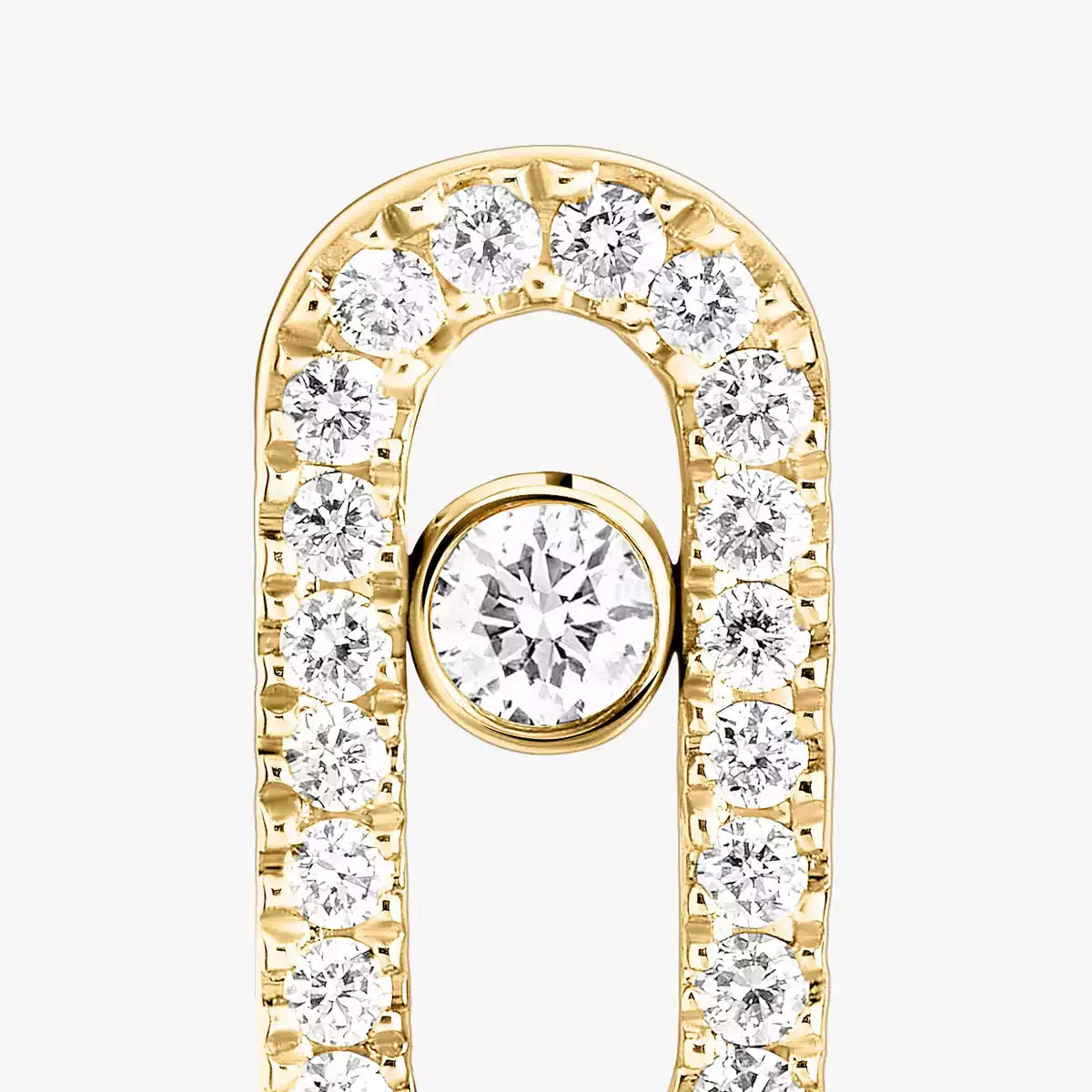 [Mystic ]Move Uno Diamond Earrings