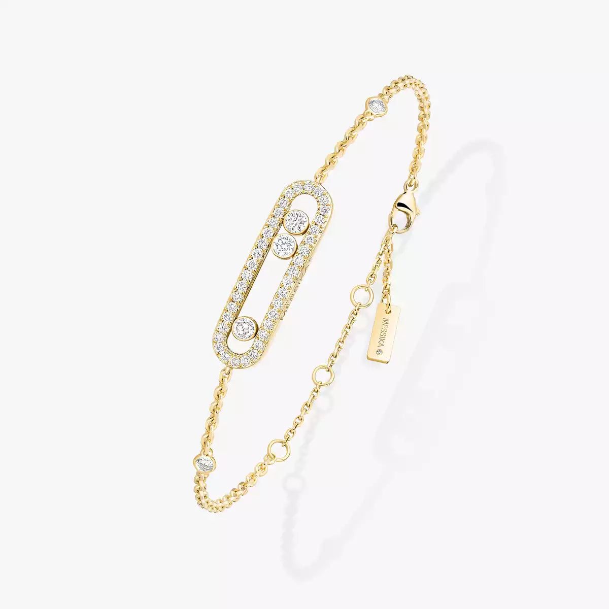 [Mystic ]Pavé Baby Move Diamond Bracelet