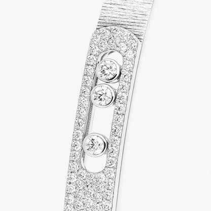 [Mystic ]Move Noa Ciselé half pavé bangle