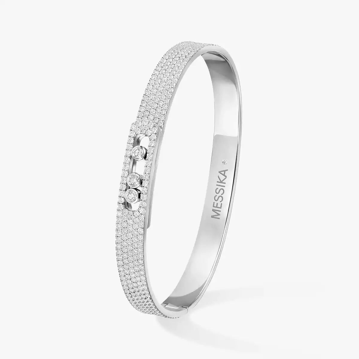 [Mystic ]Move Noa Full Pavé Diamond Bangle Bracelet