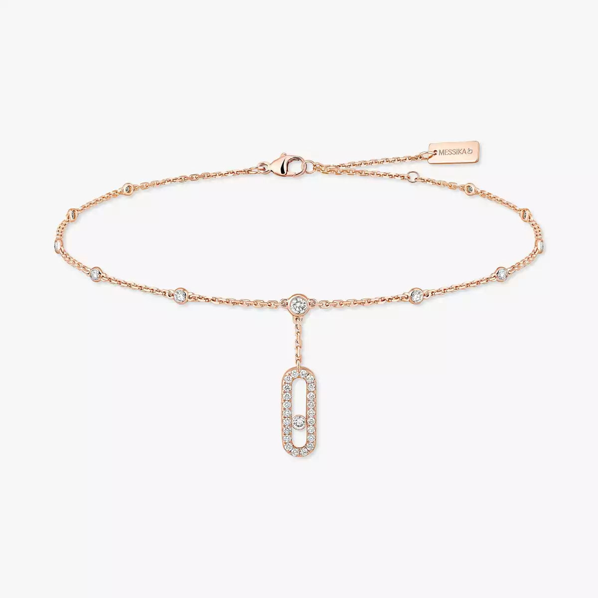 [Mystic ] Move Uno pavé ankle bracelet