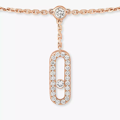 [Mystic ] Move Uno pavé ankle bracelet