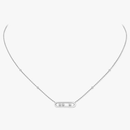 [Mystic ] Baby Move Gold Diamond Necklace