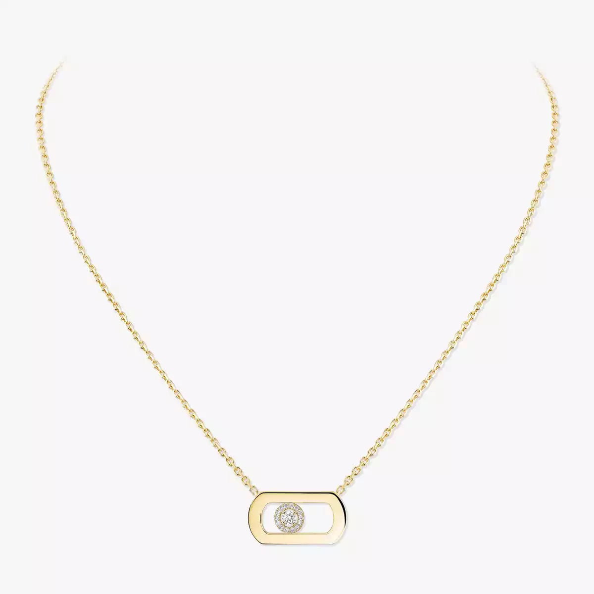 [Mystic ]So Move Diamond Necklace in Gold