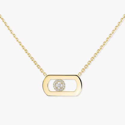 [Mystic ]So Move Diamond Necklace in Gold