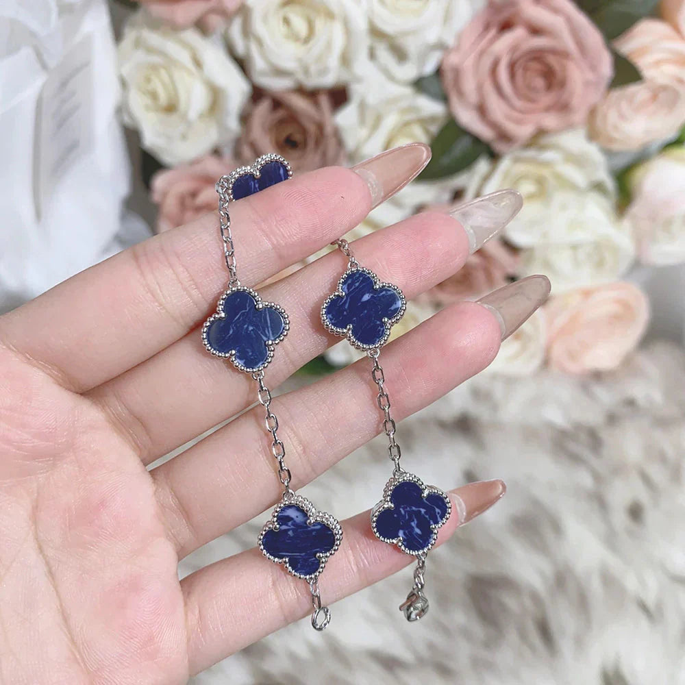 [Mystic]CLOVER 5 MOTIF PIETERSITE BRACELET COLLECTION